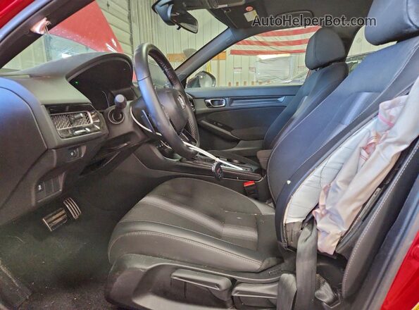 2HGFE2F5XSH588158 2025 HONDA CIVIC Red Vista interior delantera
