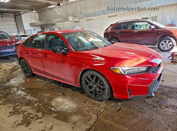 2HGFE2F5XSH588158 2025 HONDA CIVIC Red Delantero derecho