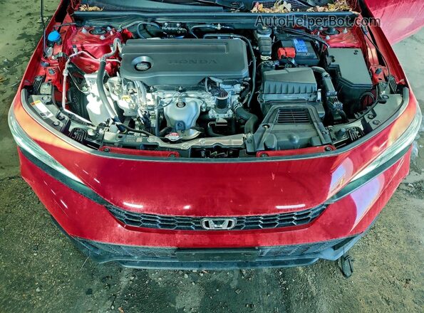 2HGFE2F5XSH588158 2025 HONDA CIVIC Red Vista interior trasera