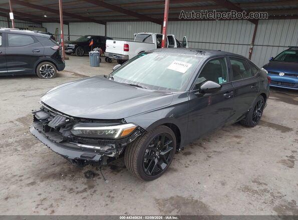 2HGFE4F80TH309047 2026 HONDA CIVIC HYBRID Gray Front left