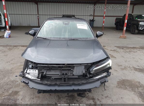 2HGFE4F80TH309047 2026 HONDA CIVIC HYBRID Gray Rear interior view