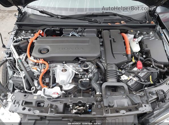 2HGFE4F80TH309047 2026 HONDA CIVIC HYBRID Gray Rear view