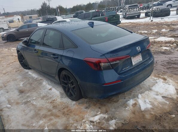 2HGFE4F80TH328942 2026 HONDA CIVIC HYBRID Синий Задняя левая четверть