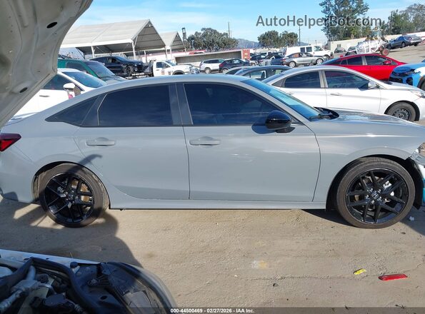2HGFE4F81SH330665 2025 HONDA CIVIC HYBRID Серый Панорамный вид салона 360°