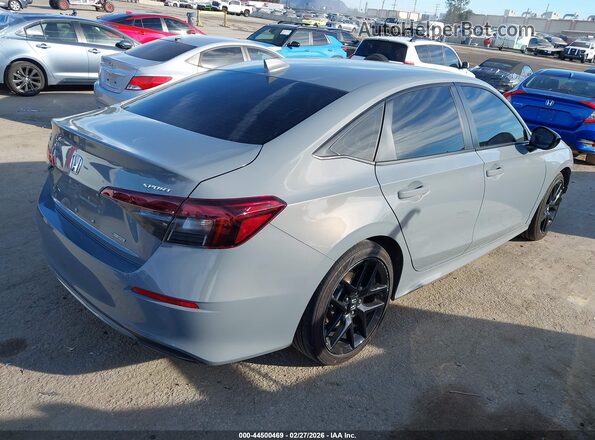 2HGFE4F81SH330665 2025 HONDA CIVIC HYBRID Серый Задняя правая четверть