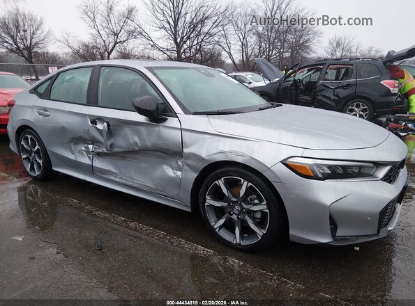 2HGFE4F81SH343111 2025 HONDA CIVIC HYBRID Серебряный 