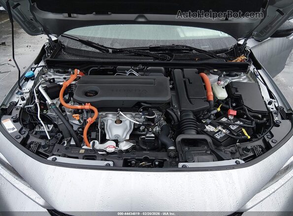 2HGFE4F81SH343111 2025 HONDA CIVIC HYBRID Серебряный Вид сзади