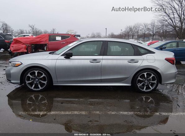 2HGFE4F81SH343111 2025 HONDA CIVIC HYBRID Серебряный Панорамный вид салона 360°