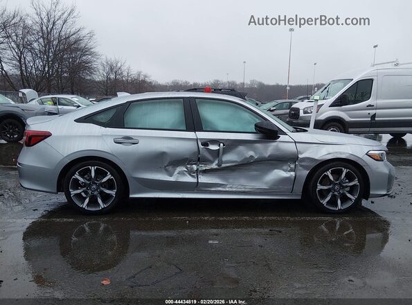2HGFE4F81SH343111 2025 HONDA CIVIC HYBRID Серебряный Вид задней части салона
