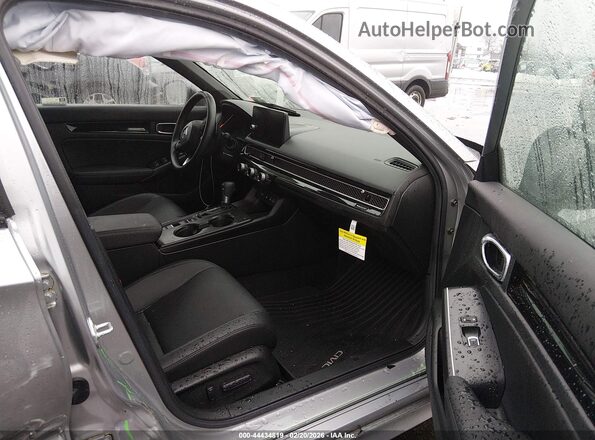 2HGFE4F81SH343111 2025 HONDA CIVIC HYBRID Серебряный Вид салона спереди