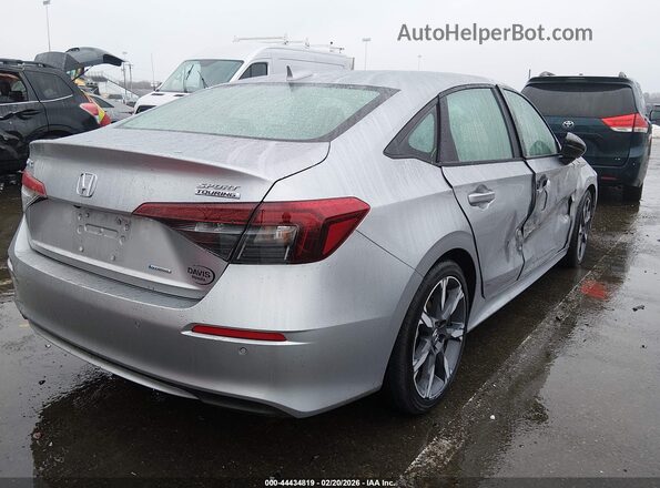 2HGFE4F81SH343111 2025 HONDA CIVIC HYBRID Серебряный Задняя правая четверть