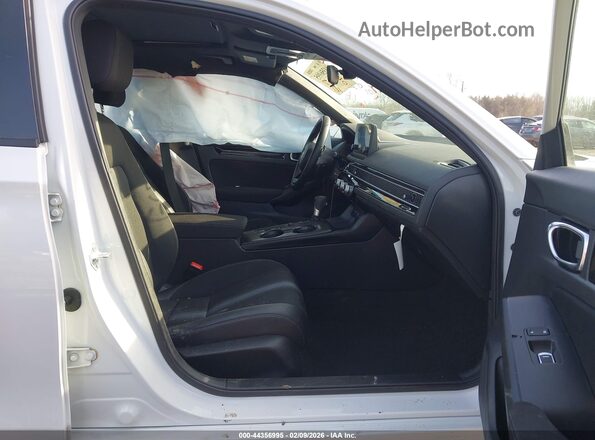 2HGFE4F81TH311602 2026 HONDA CIVIC HYBRID White Widok wnętrza z przodu