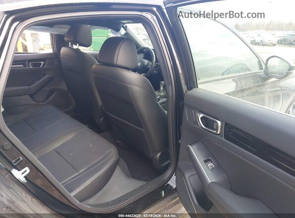 2HGFE4F82TH300205 2026 HONDA CIVIC HYBRID Black Vista de la etiqueta del VIN