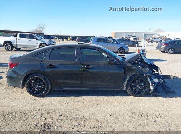 2HGFE4F83TH318115 2026 HONDA CIVIC HYBRID Black Rear interior view