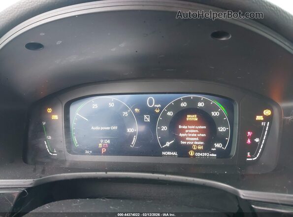 2HGFE4F84SH328716 2025 HONDA CIVIC HYBRID Blue უკანა სავარძლების ხედი