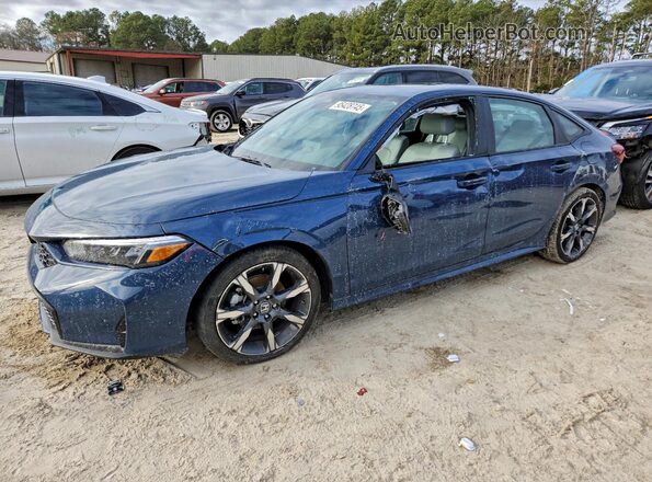 2HGFE4F86TH300918 2026 HONDA CIVIC Синий Передняя левая четверть