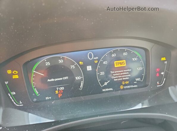 2HGFE4F86TH300918 2026 HONDA CIVIC Синий Вид щитка приборов