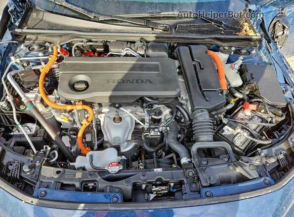 2HGFE4F86TH300918 2026 HONDA CIVIC Синий Вид задней части салона
