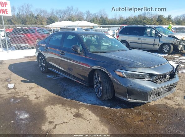 2HGFE4F86TH311076 2026 HONDA CIVIC HYBRID Gray Przód prawy
