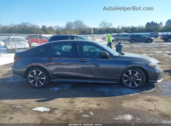2HGFE4F86TH311076 2026 HONDA CIVIC HYBRID Gray Widok wnętrza z tyłu