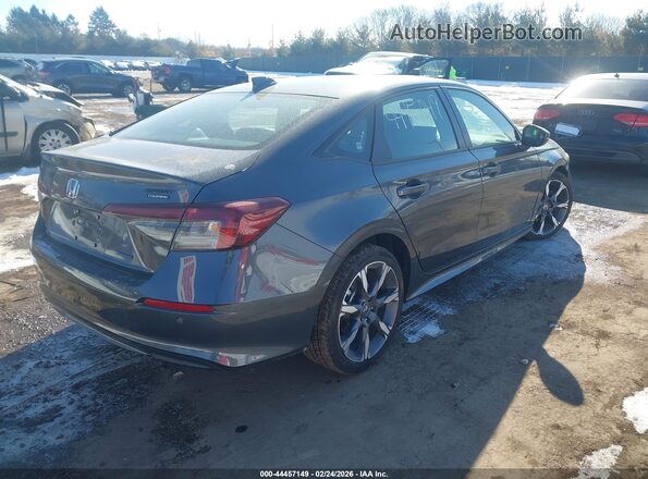 2HGFE4F86TH311076 2026 HONDA CIVIC HYBRID Gray Tył prawy