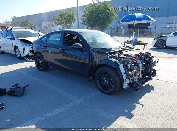 2HGFE4F86TH321218 2026 HONDA CIVIC HYBRID Черный Передняя правая четверть