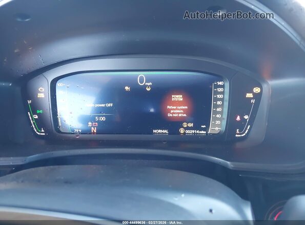 2HGFE4F86TH321932 2026 HONDA CIVIC HYBRID Черный Вид задних сидений