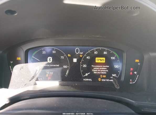 2HGFE4F87SH342514 2025 HONDA CIVIC HYBRID Белый Вид задних сидений