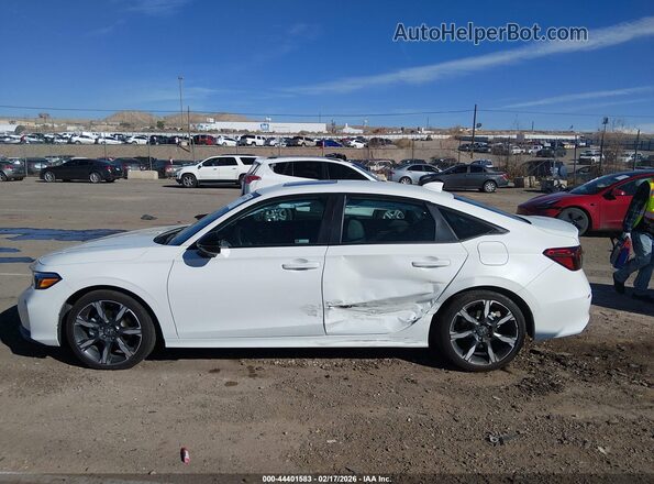 2HGFE4F87SH342514 2025 HONDA CIVIC HYBRID Белый Панорамный вид салона 360°
