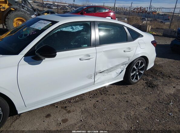 2HGFE4F87SH342514 2025 HONDA CIVIC HYBRID Белый Вид спереди