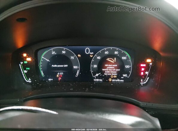 2HGFE4F89TH307796 2026 HONDA CIVIC HYBRID Gray Widok tylnych siedzeń