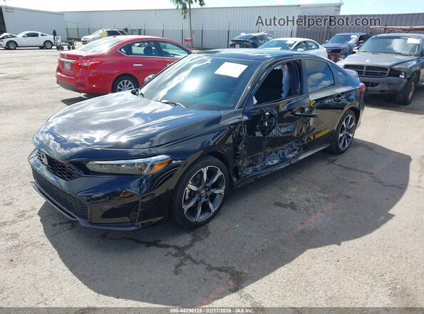 2HGFE4F89TH315610 2026 HONDA CIVIC HYBRID Черный Передняя левая четверть