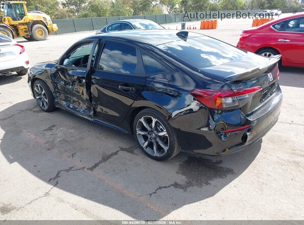 2HGFE4F89TH315610 2026 HONDA CIVIC HYBRID Черный Задняя левая четверть