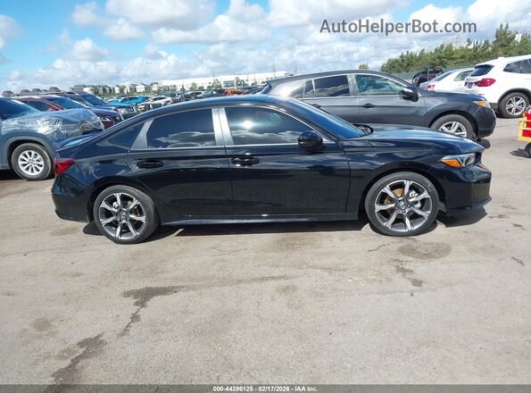 2HGFE4F89TH315610 2026 HONDA CIVIC HYBRID Черный Вид задней части салона