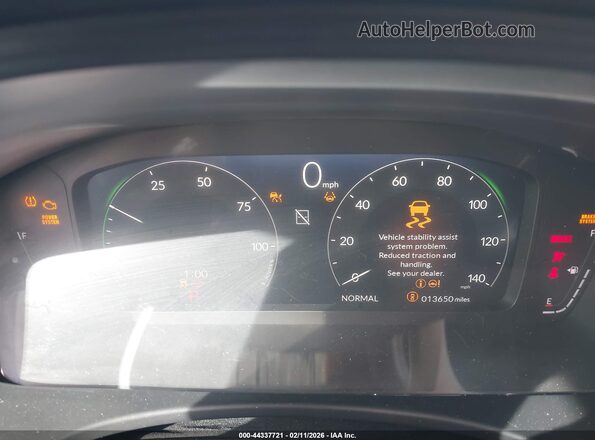 2HGFE4F8XSH328042 2025 HONDA CIVIC HYBRID Black Widok tylnych siedzeń