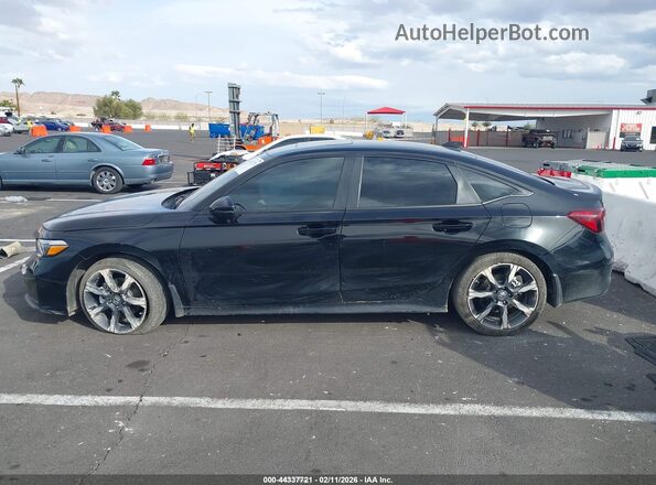 2HGFE4F8XSH328042 2025 HONDA CIVIC HYBRID Black Widok wnętrza 360 stopni