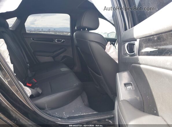 2HGFE4F8XSH328042 2025 HONDA CIVIC HYBRID Black Widok naklejki z numerem VIN