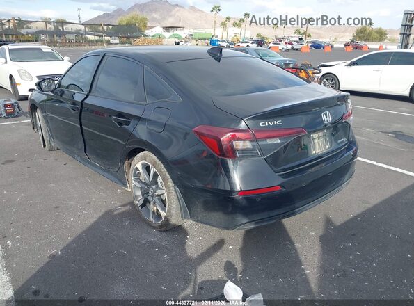 2HGFE4F8XSH328042 2025 HONDA CIVIC HYBRID Black Tył lewy