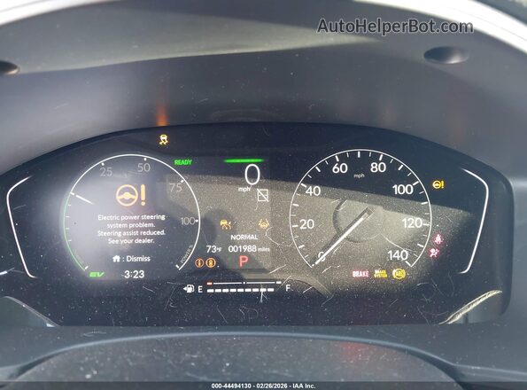 2HGFE4F8XTH318564 2026 HONDA CIVIC HYBRID Синий Вид задних сидений