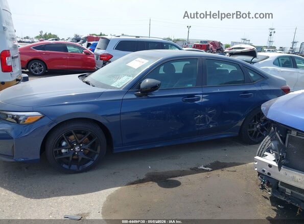 2HGFE4F8XTH318564 2026 HONDA CIVIC HYBRID Синий Панорамный вид салона 360°