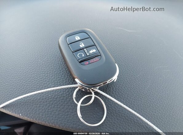 2HGFE4F8XTH318564 2026 HONDA CIVIC HYBRID Синий Вид панели приборов