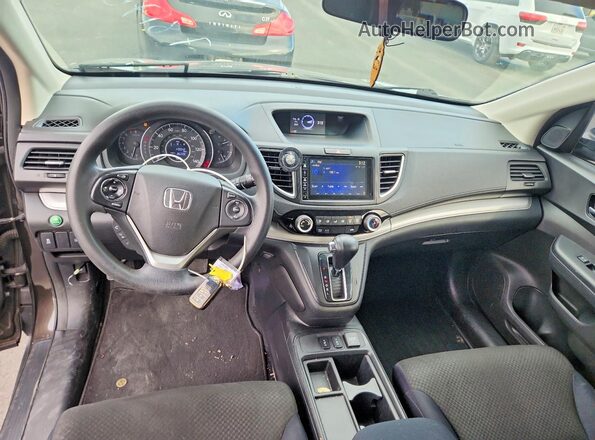 2HKRM3H5XGH551014 2016 HONDA CR-V Black Widok deski rozdzielczej