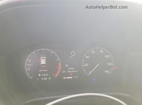 2HKRS4H73RH422287 2024 HONDA CR-V Угольный Вид щитка приборов