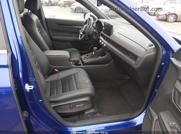 2HKRS6H87RH807145 2024 HONDA CR-V HYBRID Синий Вид салона спереди