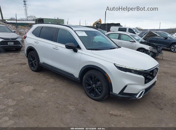 2HKRS6H95PH803875 2023 HONDA CR-V HYBRID Белый Передняя правая четверть