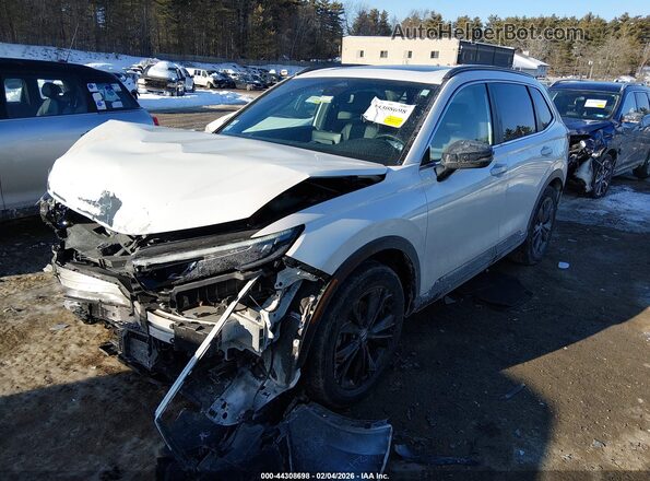 2HKRS6H97RH802147 2024 HONDA CR-V HYBRID Белый Передняя левая четверть
