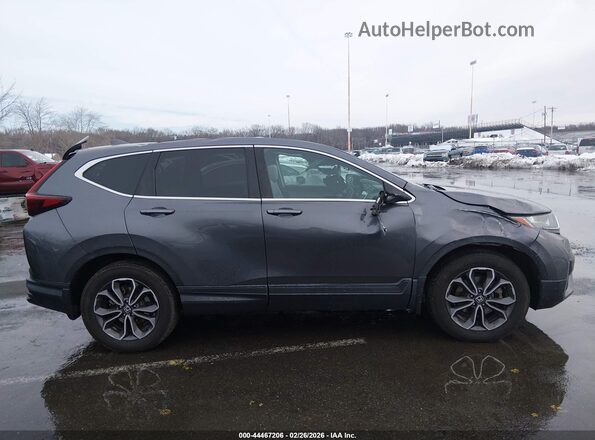2HKRW2H84LH689804 2020 HONDA CR-V Gray Widok wnętrza z tyłu