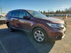 2017 Honda Cr-v Exl Темно-бордовый vin: 2HKRW2H89HH675940