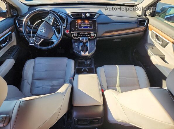 2HKRW2H89HH675940 2017 HONDA CR-V Темно-бордовый Вид панели приборов