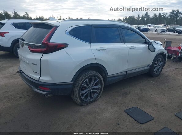 2HKRW2H98NH651679 2022 HONDA CR-V Белый Задняя правая четверть